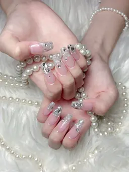 ❤️チップ長さしワンカラー【マグネットOK】🌹❤️❤️パーツつけ放題🦋🦋オフ込み