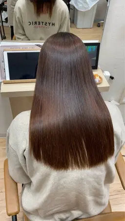縮毛矯正＋カット＋トリートメント