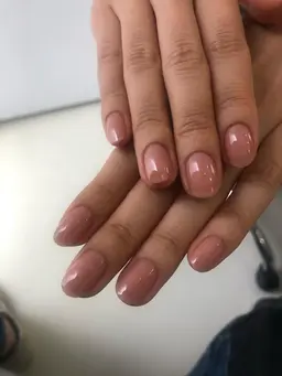manicure✨ファイリング+ウォーターケア+バッフィング+カラーリングのメニューです☆オフがある場合はご連絡下さい。