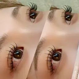 【マツエク】アップワードラッシュ80本♡オフ込み