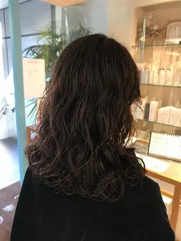 似合わせカット+手触り抜群デジタルパーマ+トリートメント