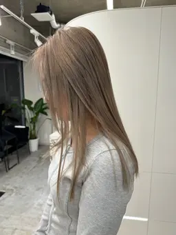 🍒高発色｡✧｡･ﾟダブルカラー(ケアブリーチ＋オンカラー)＋oggiottoケアトリートメント＋marbb🫧