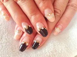 💎ジェルネイル💅オフなしC:カラー&パーツつけ放題