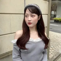 【ロング、セミロングレイヤーカット専用🍒】💎似合わせカット+1stepトリートメント💎