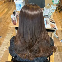【透明感欲しい方はこちら💁‍♀️】カット+ブリーチなしダブルカラー+1stepトリートメント🫧*.