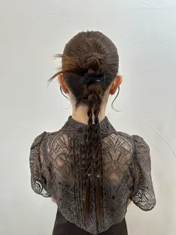 結婚式やパーティーに🪽ヘアセット🪽