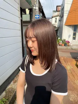 カット+艶髪カラー+最高級トリートメント✨（薬剤除去トリートメント込み）