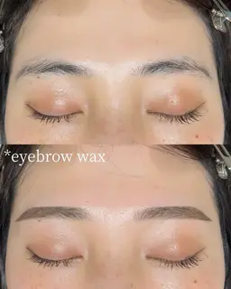 【先着3名-撮影モデル📸】眉ワックス（カット込み）+眉メイク