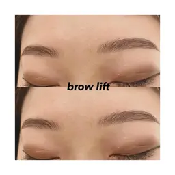 【眉毛パーマ】ブロウリフト＋眉WAX脱毛🥣🫧再来の方メニューです◎