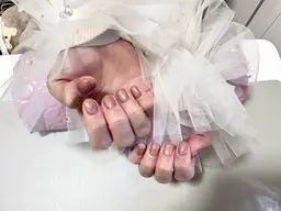 オフ込み･ワンカラーネイル（パーツ付け放題プラス1000円）