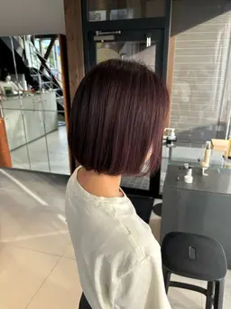 カット 【⠀ワンレンボブ ⠀】スタイルのみ