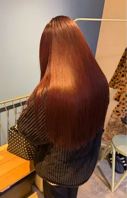 暖色カラー🍷➕ミルボントリートメント