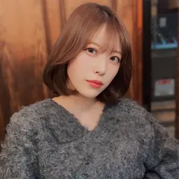 可愛く似合わせる韓国風顔周りカット🫧