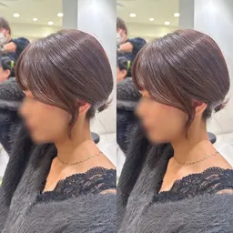 🏁デート前に🖤前髪カット