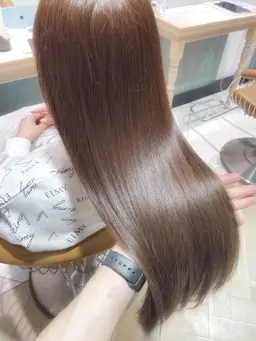 【✨美髪矯正✨】髪質改善ストレート(縮毛矯正)＋まとまるカット＋ダメージケア特化トリートメント【※ブリーチ毛も可能💐】