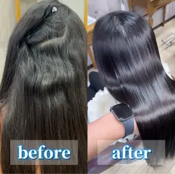 二度とない！当日限定！美髪縮毛矯正＋選べる髪質改善TR