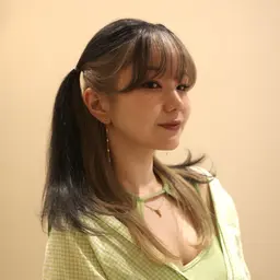 インナーカラー（ケアブリーチ＋カラー）＋トリートメント_9500