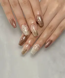 オフなし【10本長さだしandワンカラー】純国産弱酸性ケラチン配合ルミナジェル使用☆2色まで選択可能☆