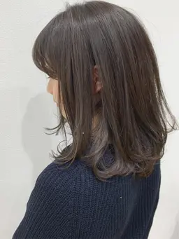 【人気No.2🔥】カット+🌿オーガニックカラー🌿+ケアトリートメント+リファウルトラファインバブルで頭皮ケアも🎵