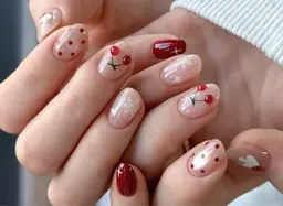 ＊人気No.1【クリスマス期間限定】パーツ付け放題＋持ち込みデザイン6~10本