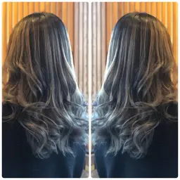 ｛❤️人気No2❤️周りと差をつけたい方必見✨｝3Dハイライトetc&全体染め透明感カラー&コーティングトリートメント