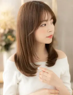 カット＋クリアベージュアディクシーカラー🩵 【外国人風の透明感】