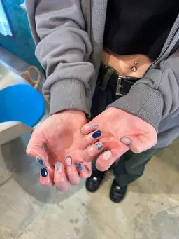 ミニモ限定メニュー🤍おまかせニュアンスネイル〈オフ込〉