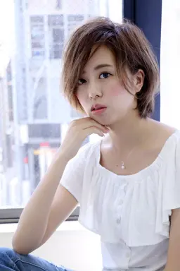 ✨学生大人気✨前髪カット+流行りの外国人風カラー＋髪質改善トリートメント