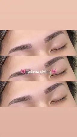 15:30~/17:00~【🩶WAX美眉スタイリング make付き🩶】※所要時間90分