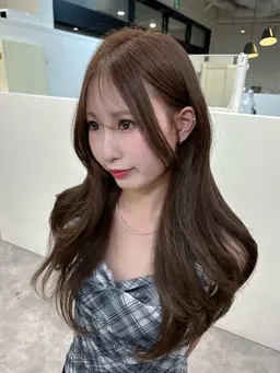 【大人気‼️】韓国レイヤー/ワンホン風カット＋高濃度水素カラー