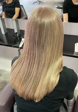 ［2月限定］ダブルカラー｛ブリーチ＋ワンカラー｝1Step高濃度トリートメント