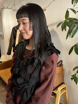 似合わせニュアンスカット🍃+TOKIO3ステップトリートメント🤍🧡