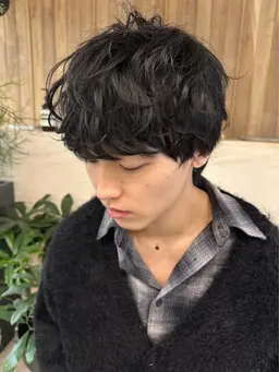 メンズカット+パーマ🚹🌀