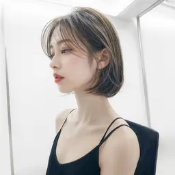 ボブカットモデル(0円❗️)➕カラー➕シルクトリートメント➕ショートスパ付き‼️