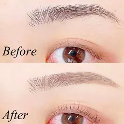 学割U24🎓《ナチュラル眉🌱》美眉アイブロウWAX+間引き (メイク込) ¥4500