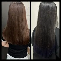 ポイントブリーチ＋カラー＋トリートメント🎬