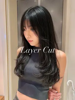 【🉐49%off🉐】レイヤーカット（ミディアムレイヤーも🉑）➕トリートメント