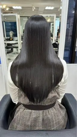 🦋美髪ストレート✖️似合わせカット🦋💎絹髪のような柔らかい仕上がりに💎【吉祥寺/縮毛矯正】【ミニモ限定】