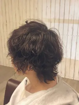 カット+パーマ