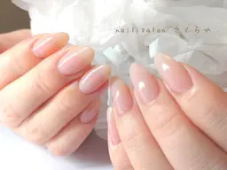 【ミニモ学割☆初めてのジェルにもオススメ】✨ちゅるんウル艶ワンカラー✨【オフなし/パラジェル使用】