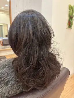 🫧【レディースパーマ限定】ナチュラルパーマ+似合わせカット+水素シャンプー付き🫧