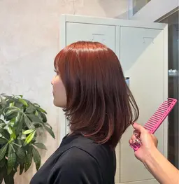 【透明感 no1】ブリーチなしプレミアムWカラー➕カット🩷