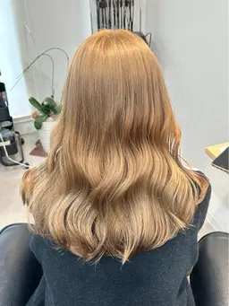 【 人気ℕ𝕠.2 】💛似合わせカット＋ケアブリーチ＋カラー＋艶トリートメントメント＆超音波付き💛