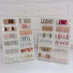 (オフあり) 人気No1🌼定額デザインA♪季節のニュアンスネイル🌈カラー変更可★オフ無料