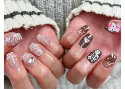 ★OPEN 記念12月限定価格★大人気マグネットチークネイルorニュアンスネイル10本★60min￥8980→¥6980