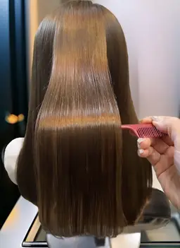 【ロング・ミディアム限定】カット＋縮毛矯正