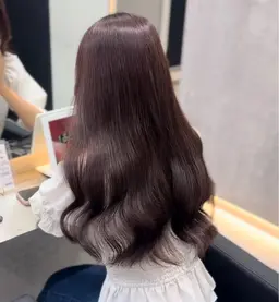 💟カラー＋トリートメント＋コテ巻き💖