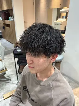 🌪️ご新規様限定【メンズカット+ツイストスパイラルパーマ＋トリートメント】🌪️