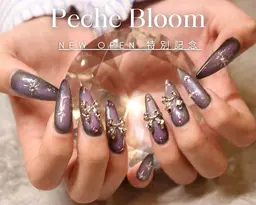 💖限定2名💖オフ無料☆ワンカラー+長さだし10本+パーツ乗せ放題