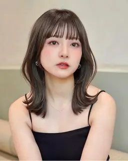 水素ストレート　カット　オーガニックトリートメント